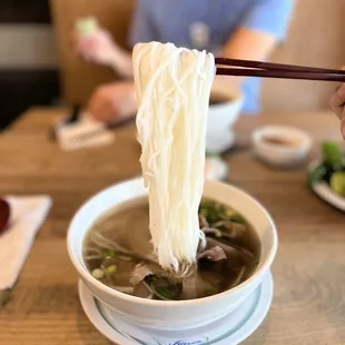 Rare Steak + Tripe Pho