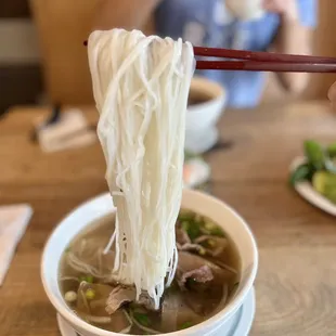 Rare Steak + Tripe Pho