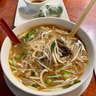 Special pho mixed with all the veggies