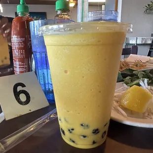 Mango boba