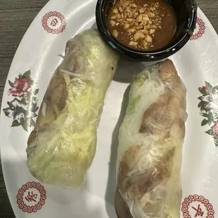 A3. Grilled Pork Spring Rolls