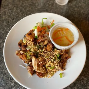 13. Grilled Chicken with Rice Noodle
