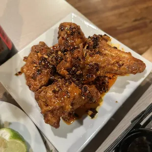 5. Fried Chicken Wings