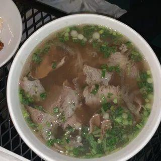8. Rare and Brisket Pho