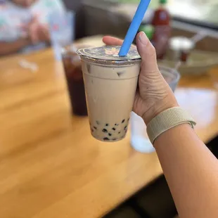 B31. Milk Tea very tasty and the pearls is nice and chewy