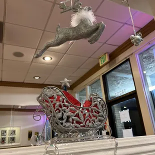 Christmas cheer at Pho Bax Ky. Smells delicious.