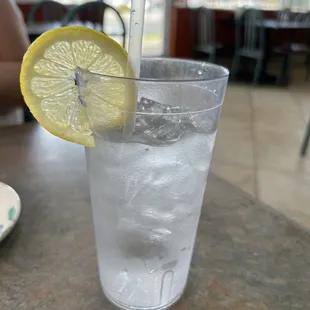 lemon water