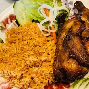 chicken wings and fried chicken, food