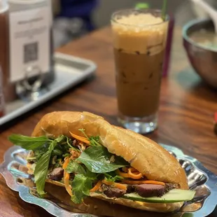 Thit Nuong La Chuoi Best banh mi I&apos;ve had in a looong while