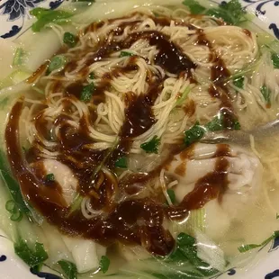 Won ton noodle soup