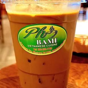 Vietnamese iced coffee