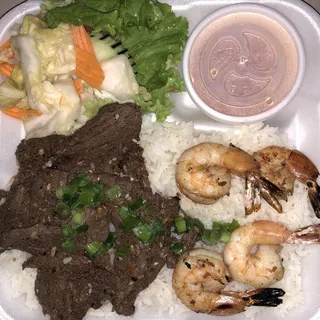 C5 Grilled Shrimps and Beef Combo