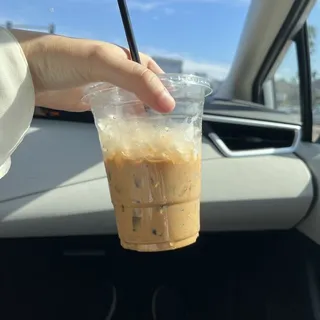 Espresso with Condesed Milk On Ice