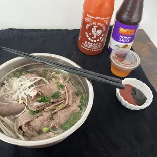 Pho tai chin (Door dash order)