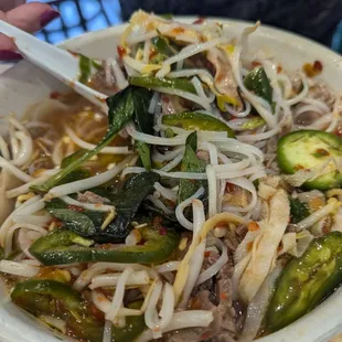 Pho. With everything.