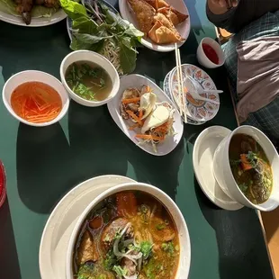 Pho Dau Hu Chien, Crab Ragoon, Banh Bao Kep Thit,