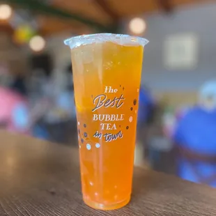 Peach tea