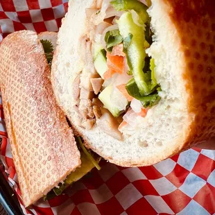 Grilled Chicken Banh Mi