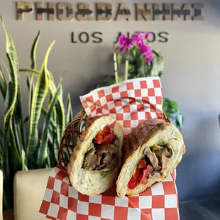 Chicken & pesto panini
