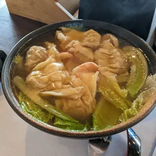 Won Ton Noodle Soup
