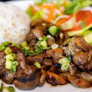 #31: Grilled Pork Rice Plate ($17)