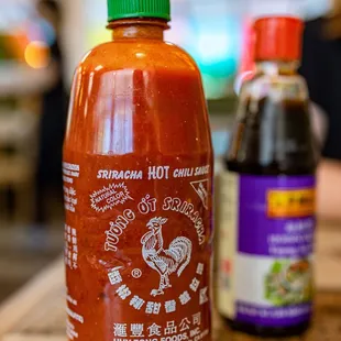 All the Sriracha...