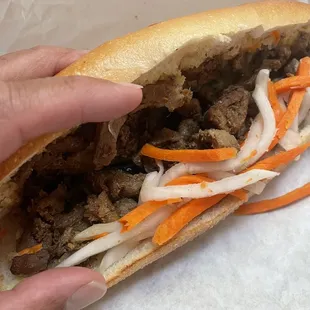Beef Bahn Mi