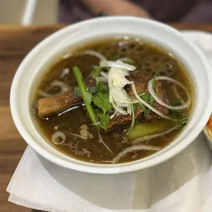 Special Duck egg noodle soup