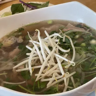 Pho Steak and brisket