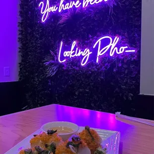 interior, sushi and sashimi