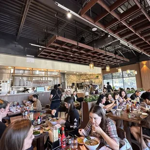 Sitting area look toward the kitchen