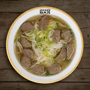 Meatball pho
