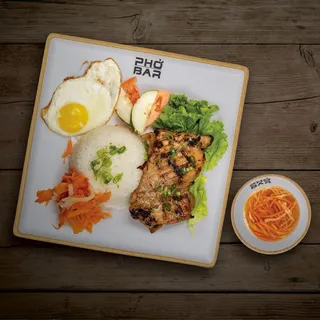 GRILLED CHICKEN & RICE l Com Ga Nuong