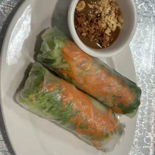 Vegetable spring rolls