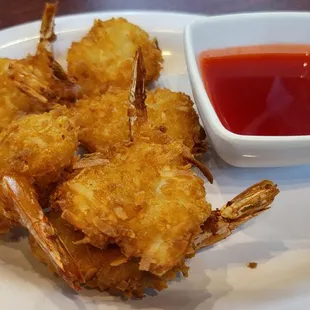 Popcorn shrimp...a great deal for $5.