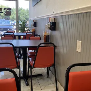 Love that they have an outlet at each table