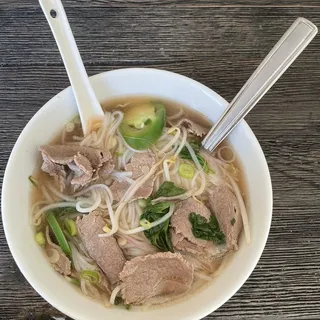 P2. Filet Mignon Pho (meat comes raw)