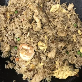 R1. 3 Meat Combo Rice
