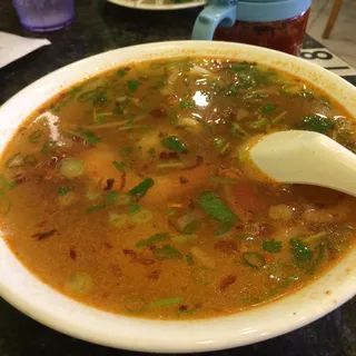 42. Hot and Sour Seafood Noodle Soup Combo