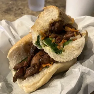 Banh Mi Ga Nuong (sweet flavor)