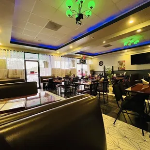 Spacious restaurant