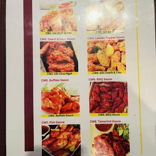Special menu