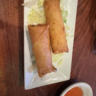 Veggie spring rolls
