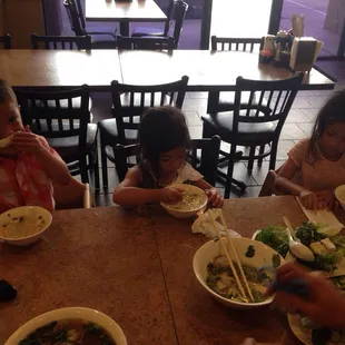 My kids love pho!