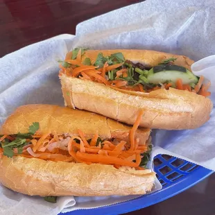 Banh mi (took the jalapeno slices off pre pic)