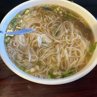 Pho with extra meat
