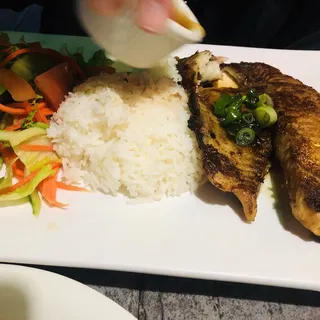 R1. Grill Tilapia Rice Dish