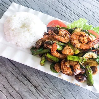 17. Black Pepper Shrimp Special