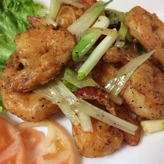 18. Salted Pepper Shrimp Special