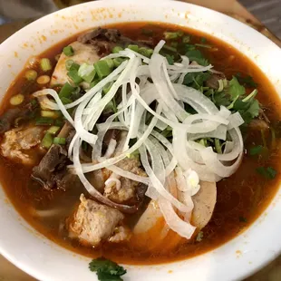 Spicy Hue Style Noodle Soup/Bun Bo Hue